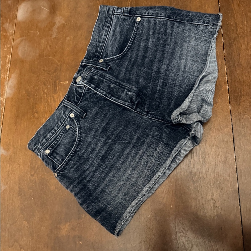 Madewell Dark Wash Jean Shorts